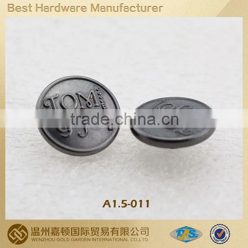metal button snaps for leather of good price