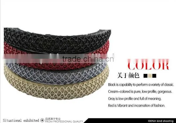 reliable quality steering wheel cover of beige