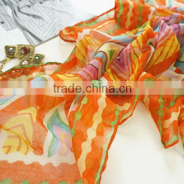 The newest fashion square hijab scarf