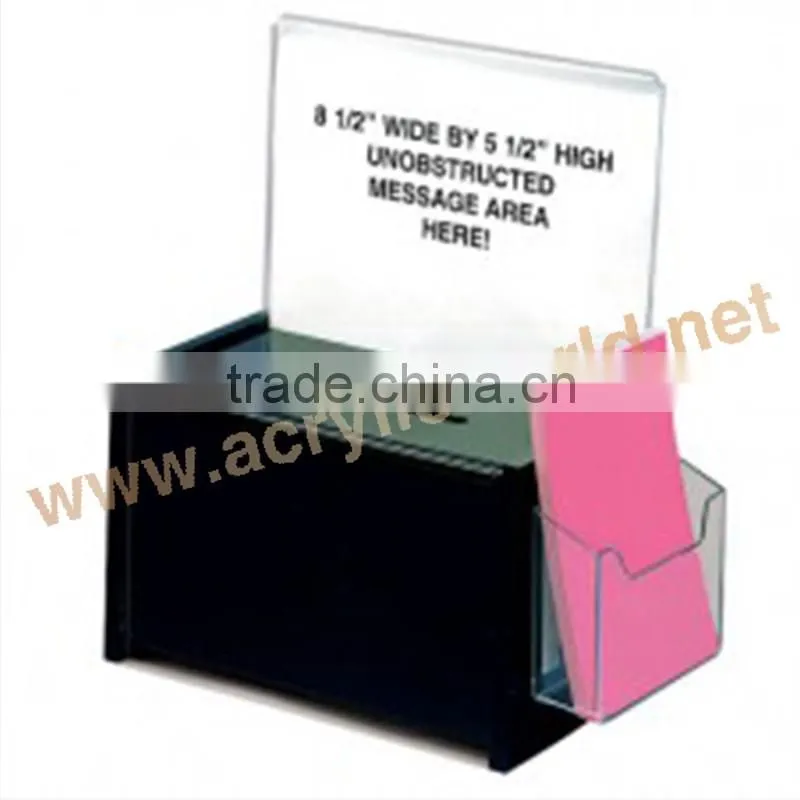 hot sale acrylic Vote Box/Custom Clear Acrylic Donation box