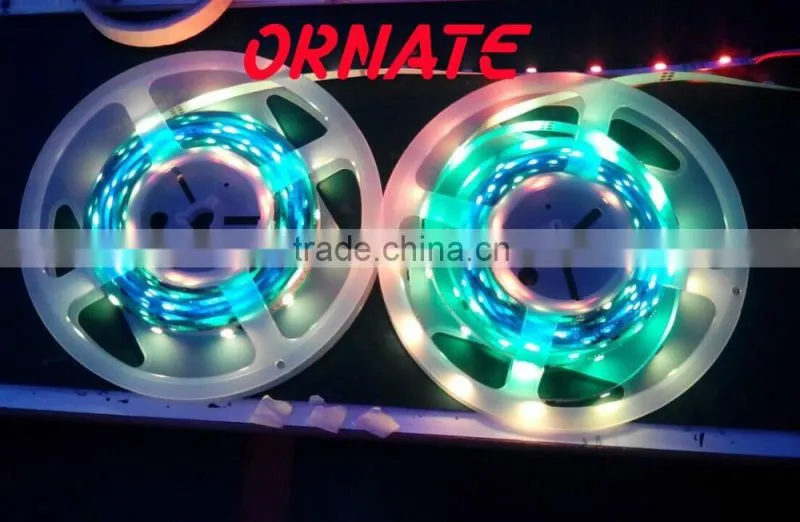 Led full color 60led pixel addressable led strip light waterproof high brightness 5V