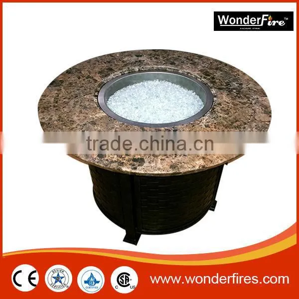 54"x 54" Round Conversational Patio Seating with Fire Table