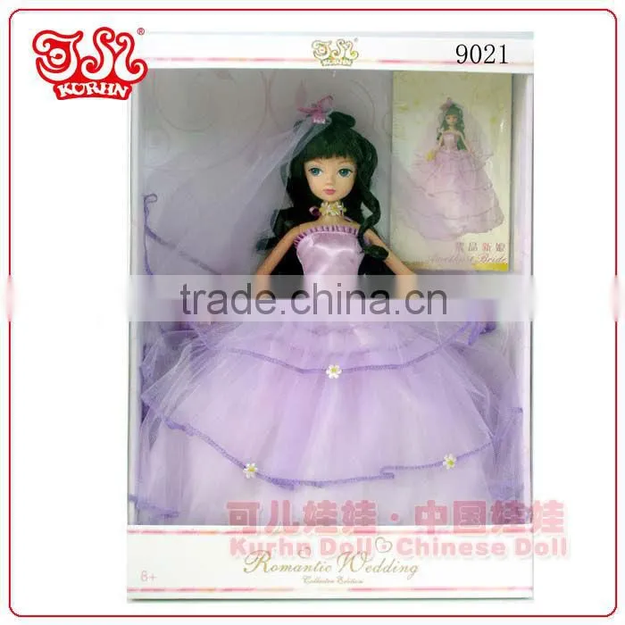 Collectible wholesale fashion bride doll wedding gift