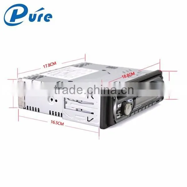 1 Din Detachable Panel Car DVD Player with DVD/VCD/CD/CD-R/CD-RW/MP3/MP4/AVI/DAT/DIVX