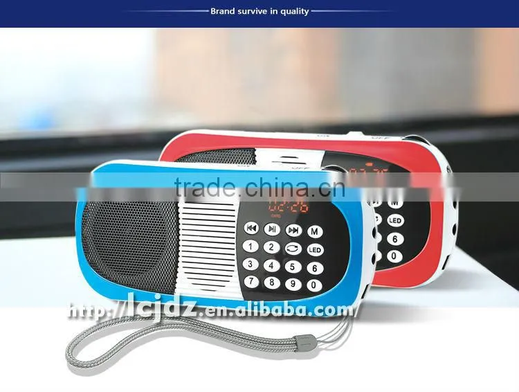 L-198AM portable radio am/fm usb sd