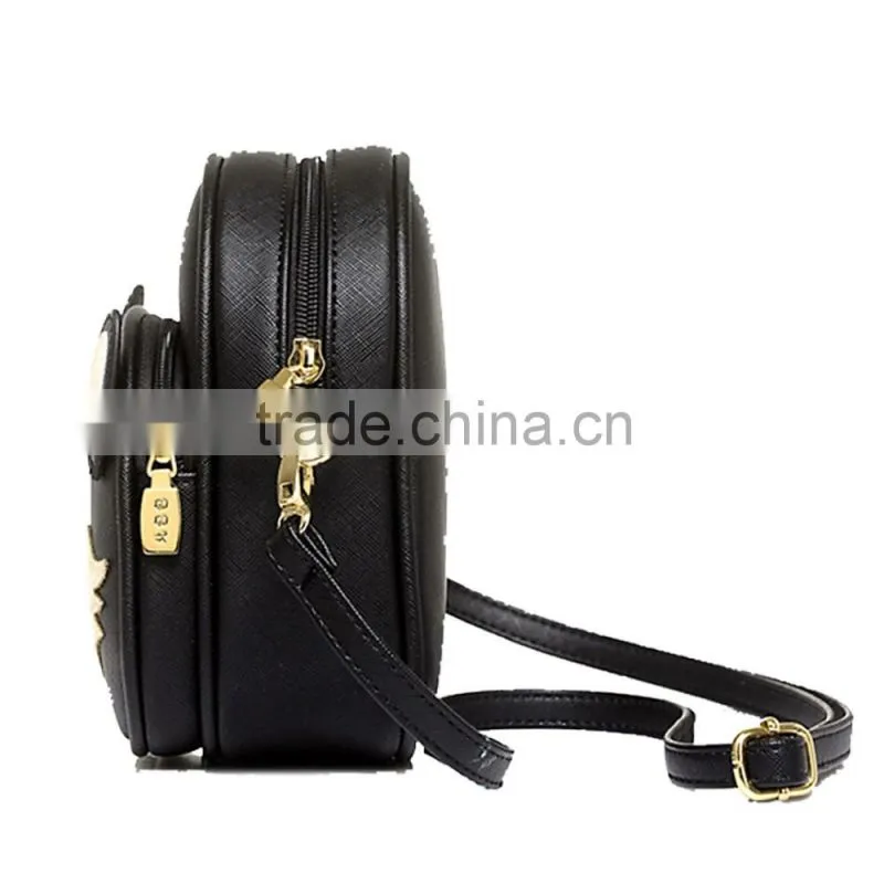 Hot Women's Fashion PU Leather Cute Cartoon Fox face Shoulder Bag,Crossbody Bag
