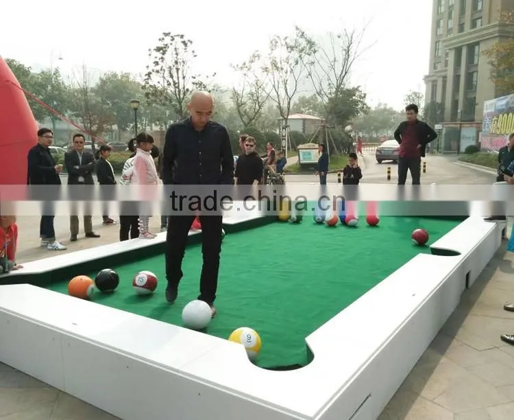 2016 new game snooker ball table,billiard soccer ball game
