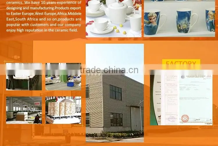 hot sale latest dinner set with popular design chinaware, 52pcs dinner set
