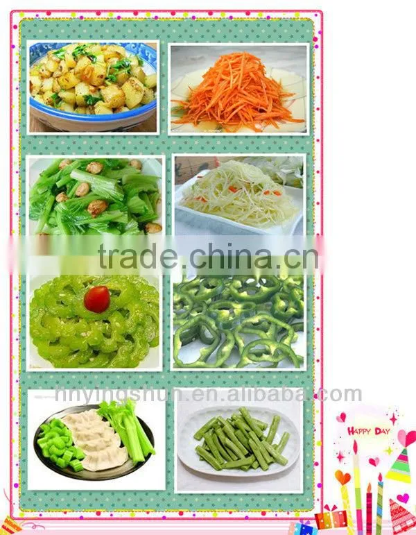 2014 new arrival high technology high quality vegetables and fruits processing machine