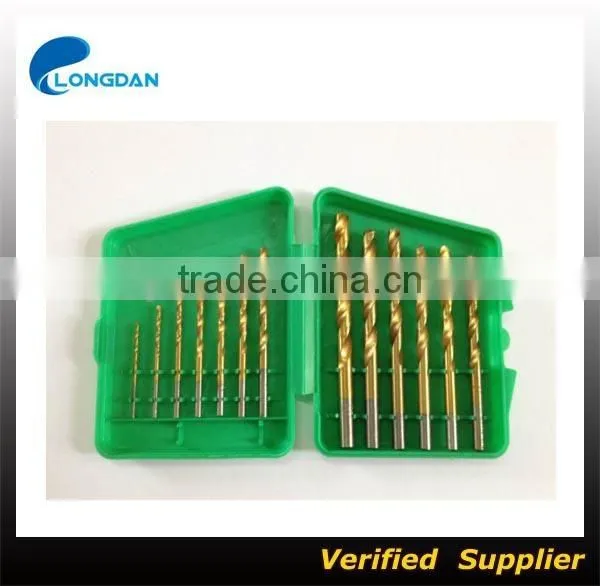 135 degree split point hss drill bit set for wood drilling