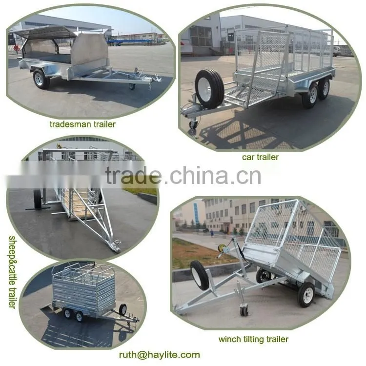 HDG Single Axle Double Axles Tandem Boat Trailer