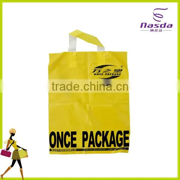 Biodegradable Plastic T-shirt Bag making machine price For Supermarket