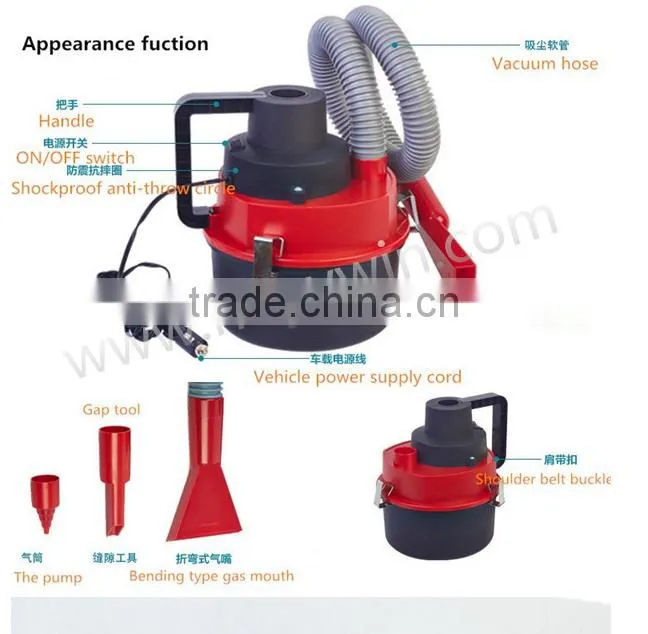 hot sale home/ car vacuum cleaner for dust