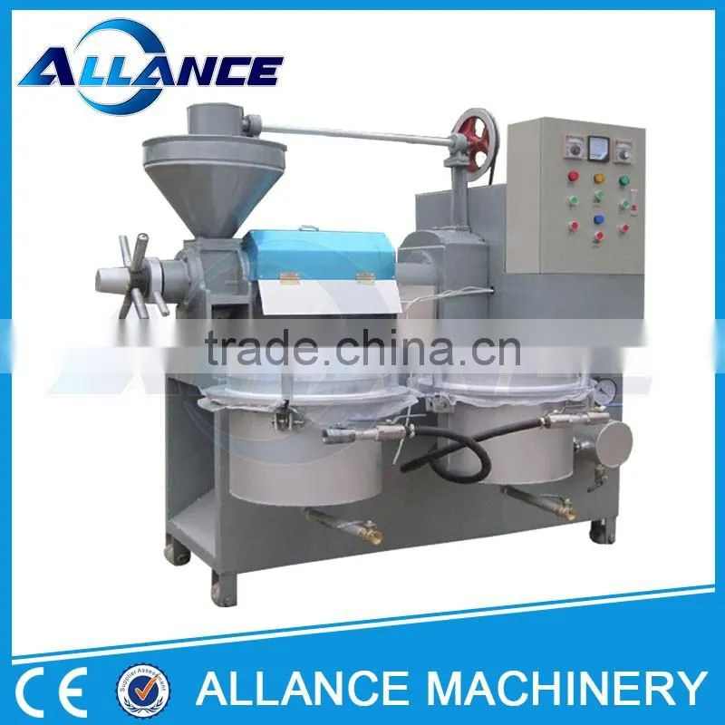 ALLANCE customized 6YL-100A high output oil rate cocoa bean oil press small screw oil press