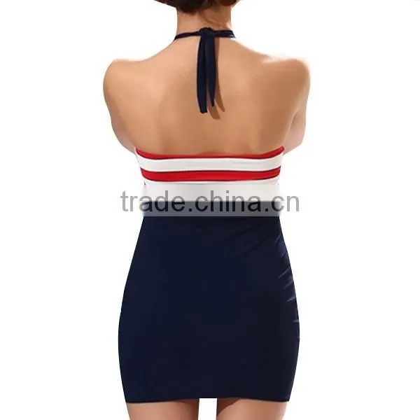 2017 classic skirt one-piece swimwear