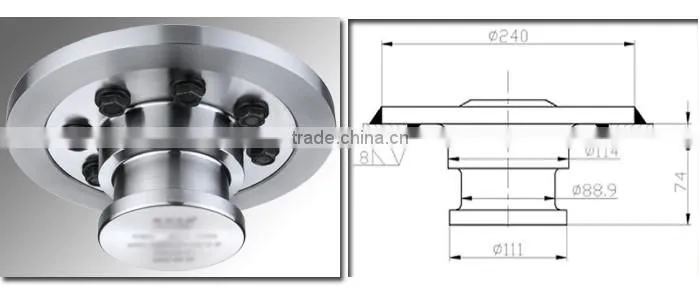 Assembled Type China Bolted King Pin 3.5"