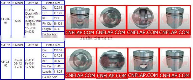 Japanese engine 4D95L cylinder liner