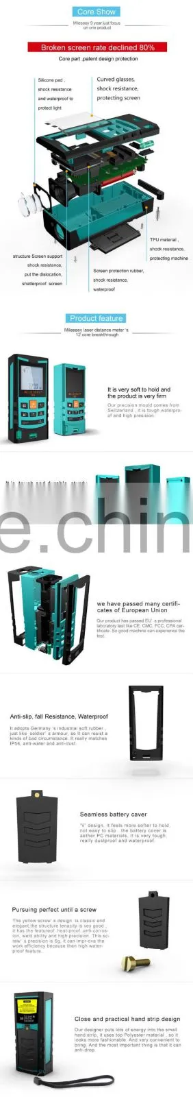 100M Distance Meter Laser Distance Meter Digital Measurement
