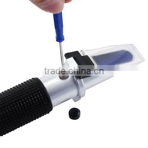 Brix Refractometer with ATC,0-32% in 0.2% division, for brandy,beer,fruits,Cutting Liquid,CNC,Vegetables,Juices,Softdrinks