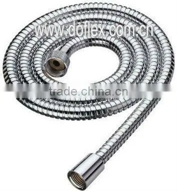 1.8m stainless steel handheld shower hoses double-lock F1/2" * F1/2"