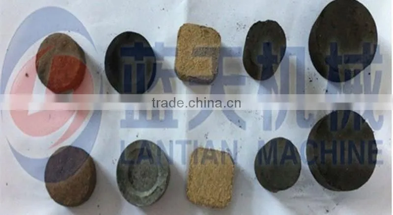 hydraulic hookah shisha coal charcoal making briquette machine