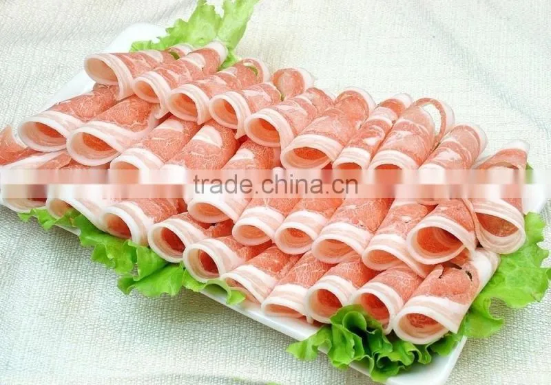 Commercial automatic frozen manual meat slicer machine