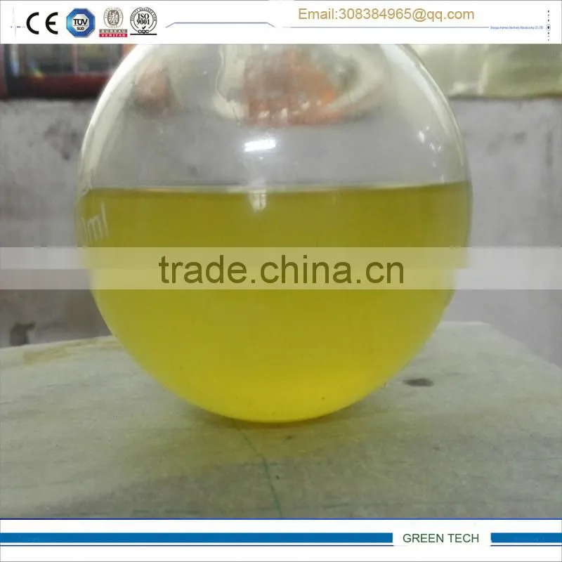 Plastic recycling to oil pyrolysis and distillation combined machine cost saving