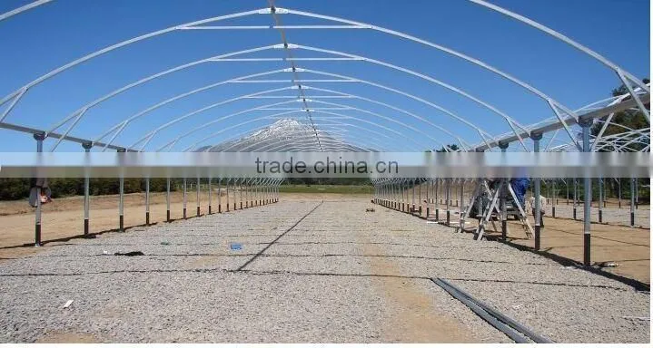 250mm Film Covered Automatic Vents System Sheds For Animals Growing