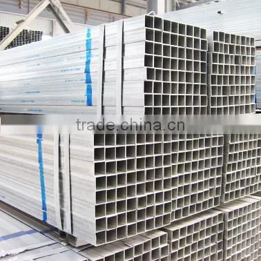 200*200*4.25mm Hot dip gi square steel tube price/pipe for structure