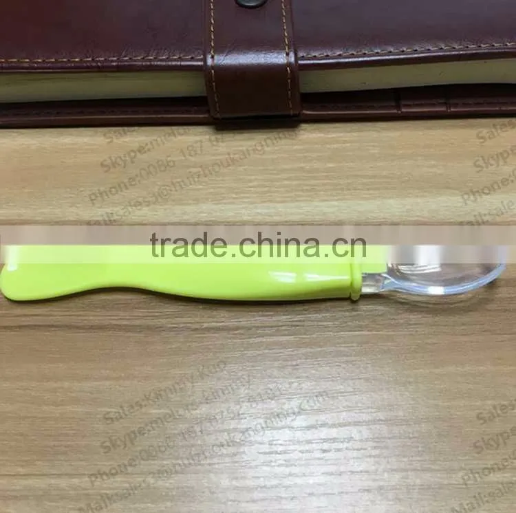 China Wholesale babies feeder FDA Plastic baby spoon Eco-friendly spoon
