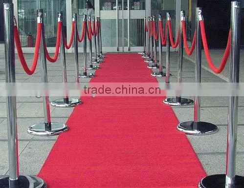 carpet with resin backing Needle Punch Brush Track carpet
