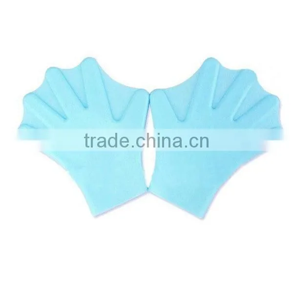 High quality diving equipment silicone waterproof swimming gloves