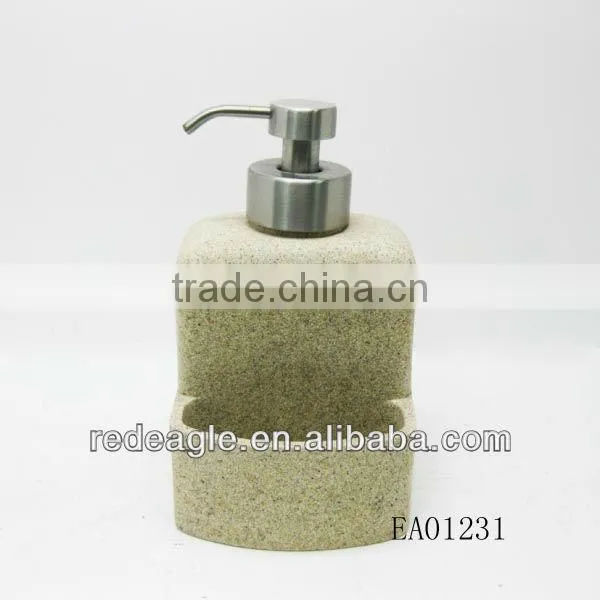 Professional factory hot sale sandstone mouthwash dispener for wholesale