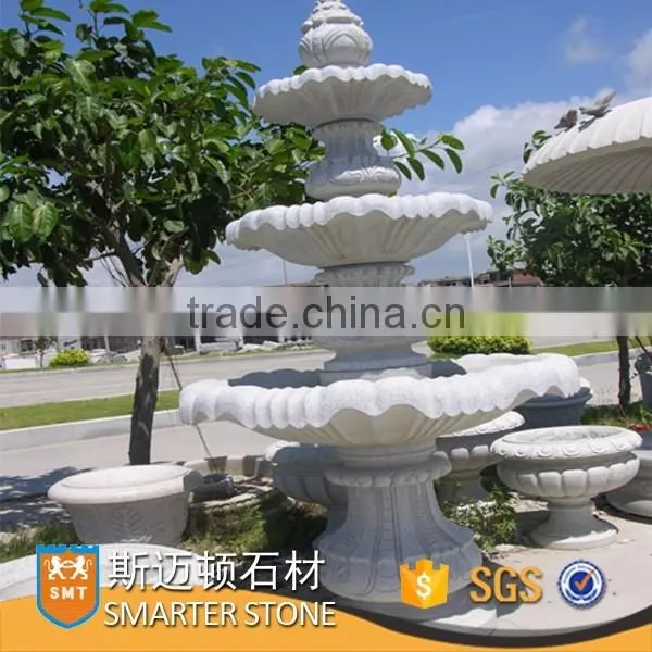 Large outdoor water fountains and Indoor water fountain design