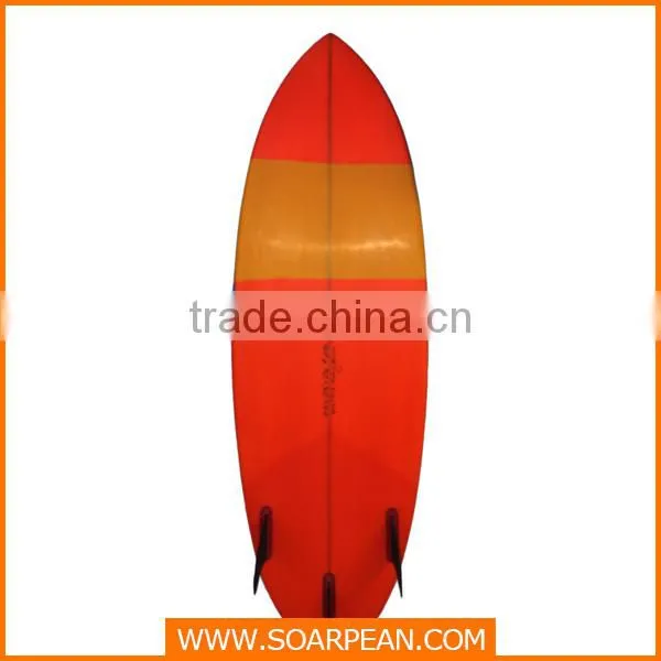 Customized Fiberglass Decorative Surfboard