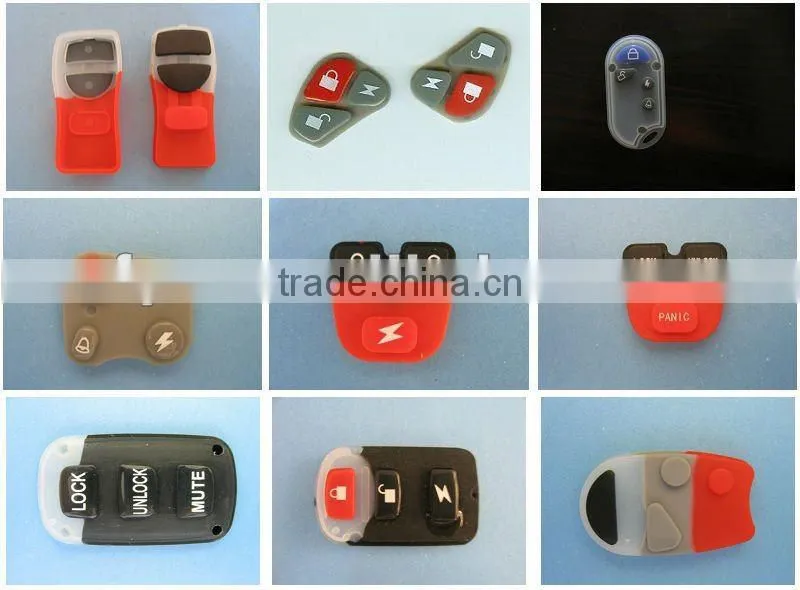 The electrinic silicone keypad membrane silicone rubber keypad