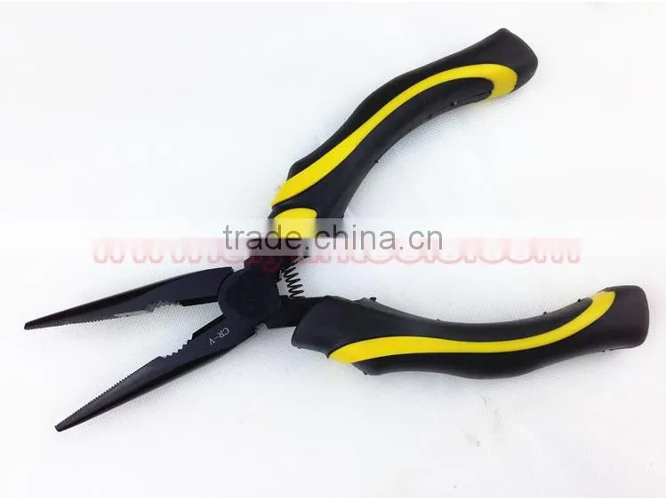 6", 7", 8" Black Combination Pliers Cutting Plier Lineman's Plier diagonal cutting nippers long nose plier