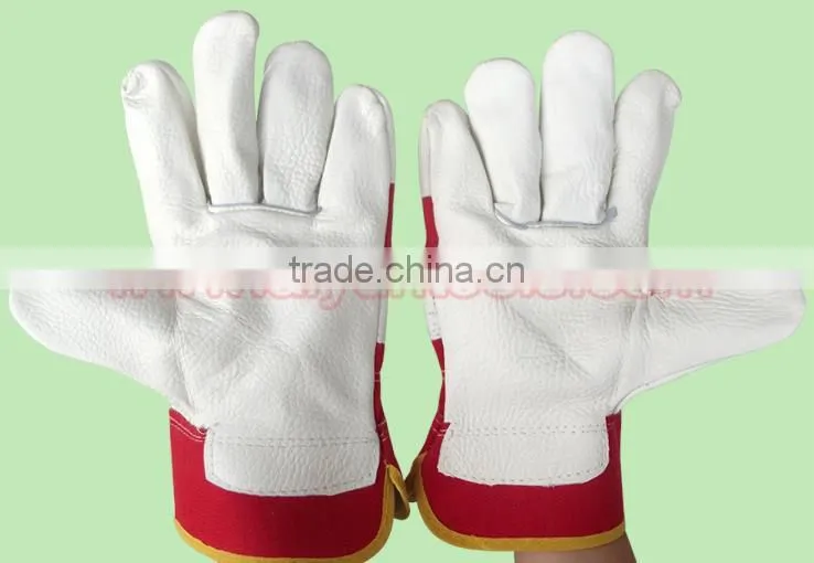 Cow leather gloves Work gloves cow split Working arc-welder's glove