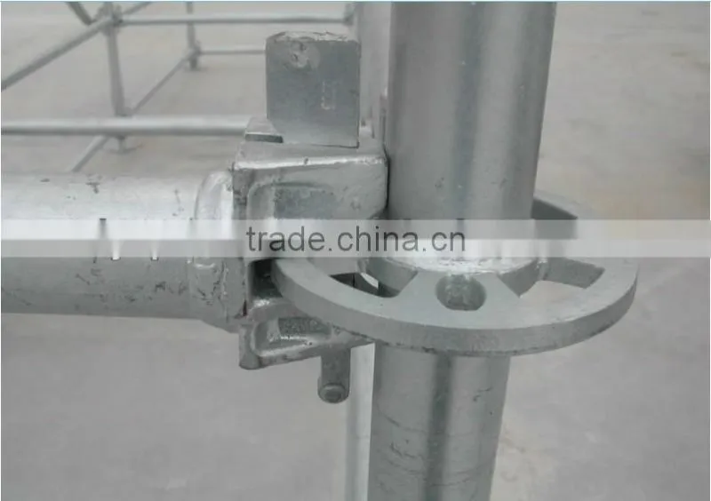 Ringlock scaffolding Leger End and Round ring