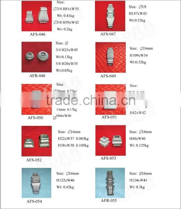 Ornamental Iron Fence Parts/collars,round base