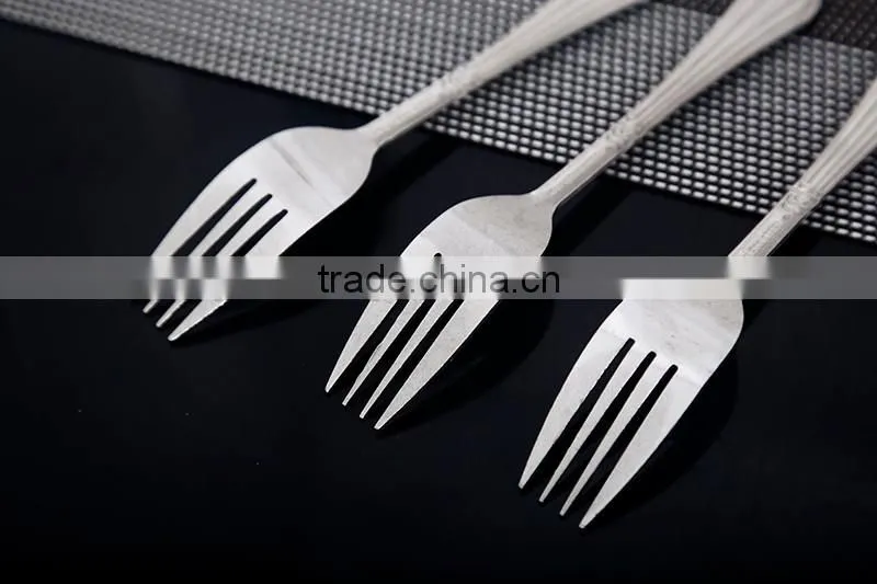 2016 fashion Aesthetic stainless steel fork the fork cattle Made in China