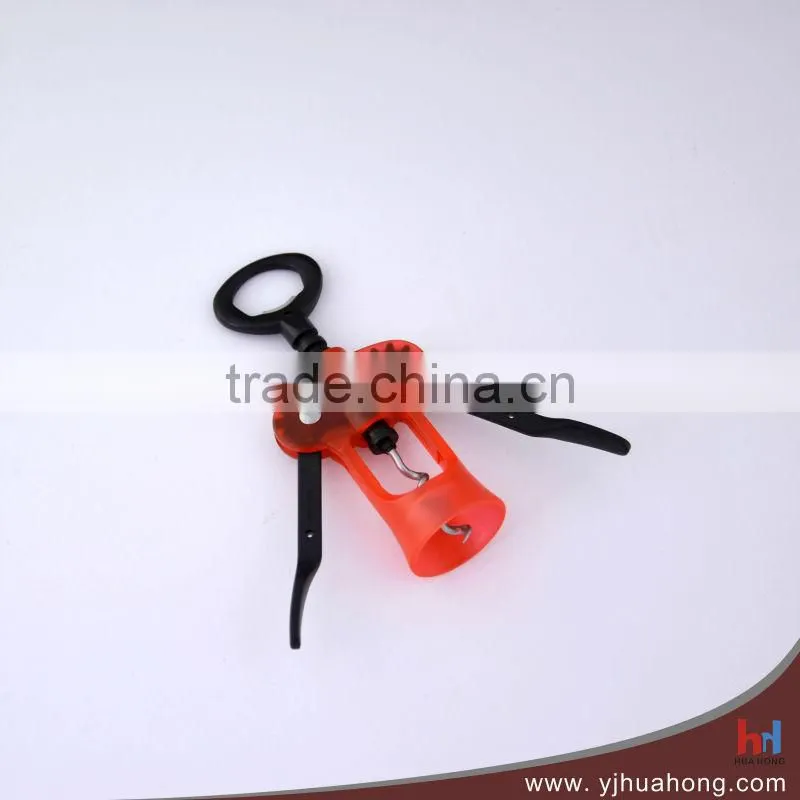Simple plastic corkscrew,plastic wine opener HBO-12