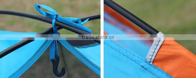 outdoor camping double layer 3-4 person family water proof tent
