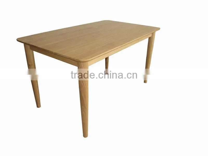 rectangle wood dining table for hot sale