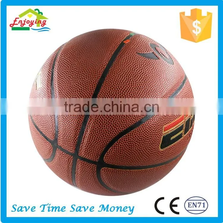 Official size 7 colourful pu basketball,men and women bsketball,training basketball