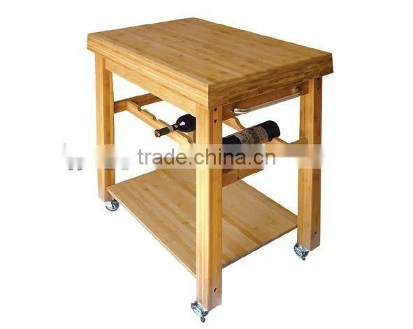 2012 new style Bamboo Dining Cart