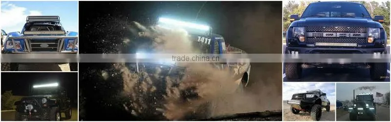 72w led spot light bar offroad led light bars for atv