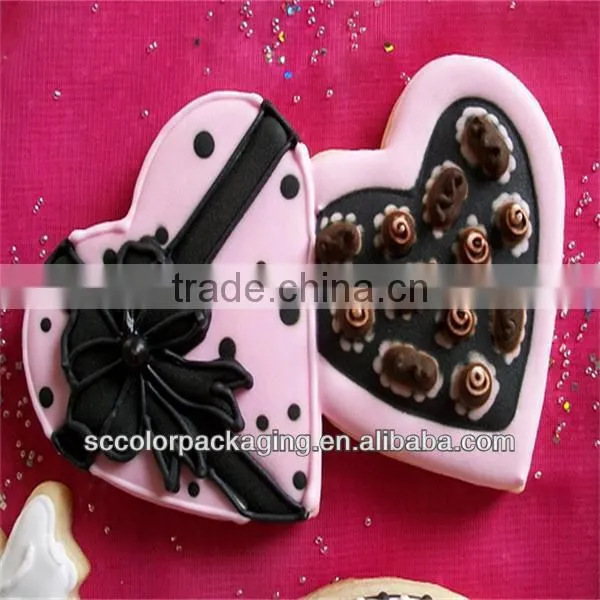Factory sales of high-grade chocolate box, with a box of chocolate grid