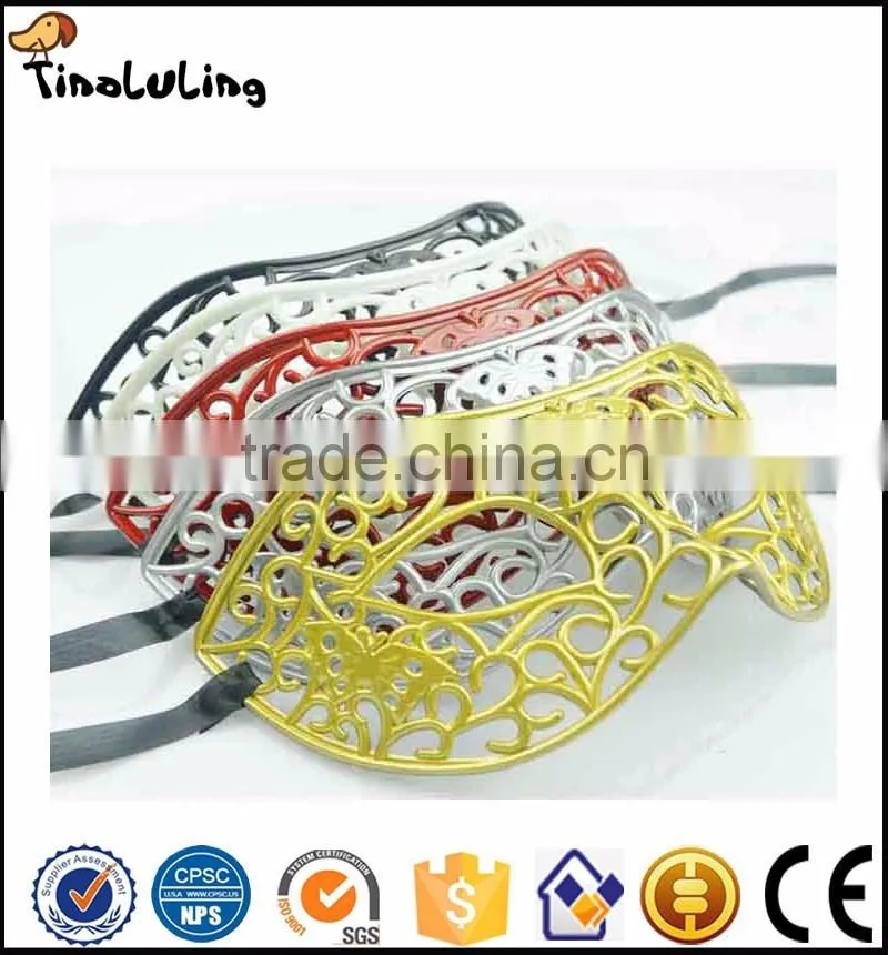 china manufactory cheap hollow out supply make party masks