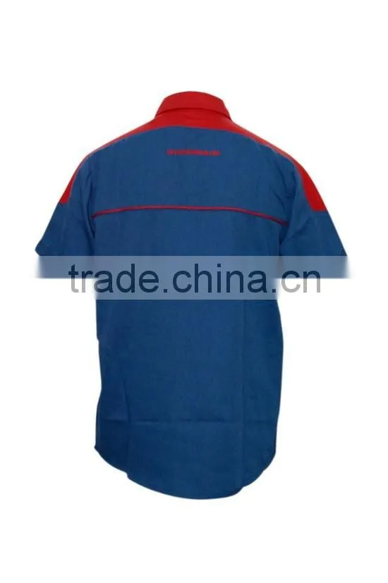 100% Cotton Design china made popular custom workwear open shirts design